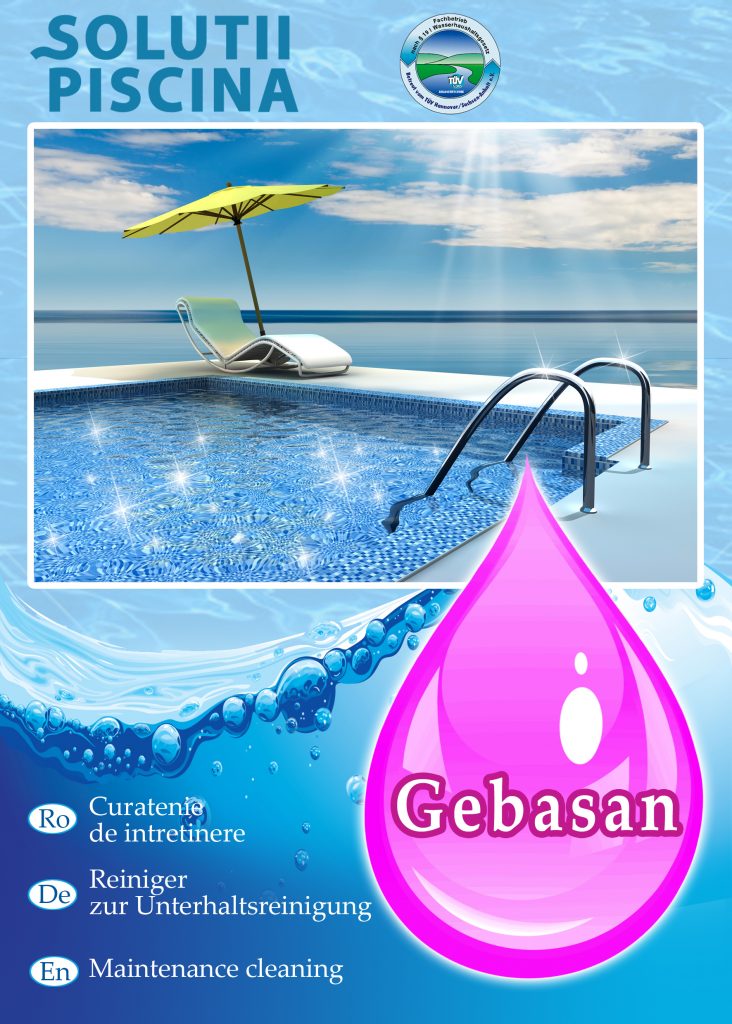 Gebasan Soluție detartrantă pentru piscină